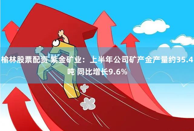榆林股票配资 紫金矿业：上半年公司矿产金产量约35.4吨 同比增长9.6%
